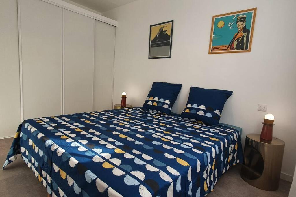 Bd Grosso Apt 4 Prs, 300M Plage, Clim, Parking Nice Exteriör bild
