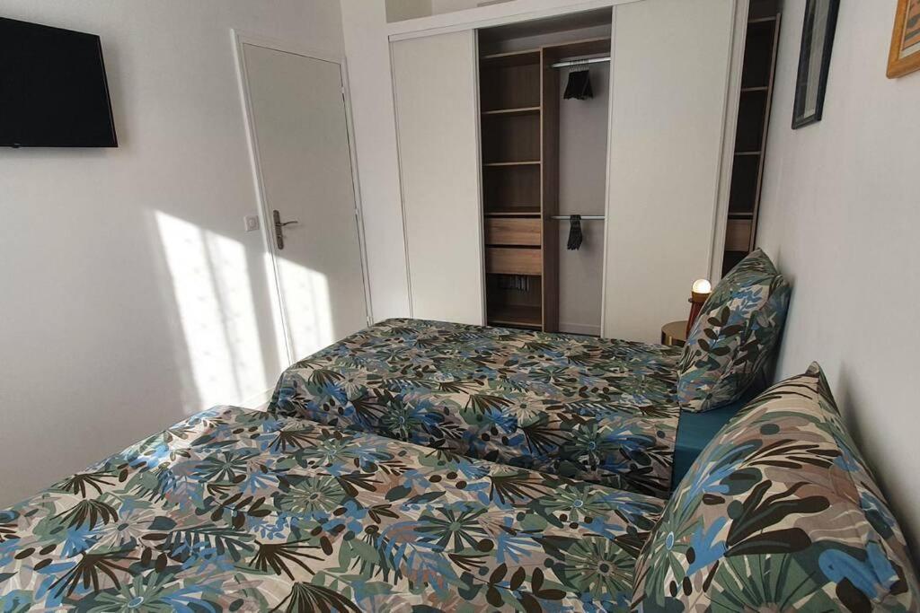 Bd Grosso Apt 4 Prs, 300M Plage, Clim, Parking Nice Exteriör bild