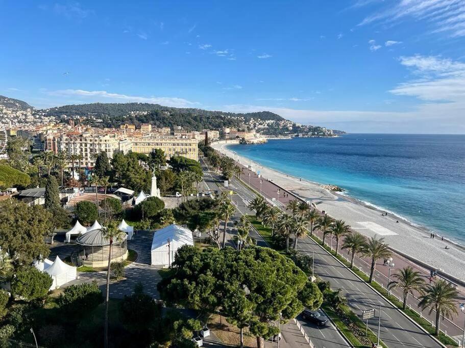 Bd Grosso Apt 4 Prs, 300M Plage, Clim, Parking Nice Exteriör bild
