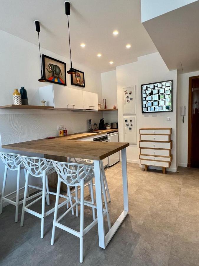 Bd Grosso Apt 4 Prs, 300M Plage, Clim, Parking Nice Exteriör bild
