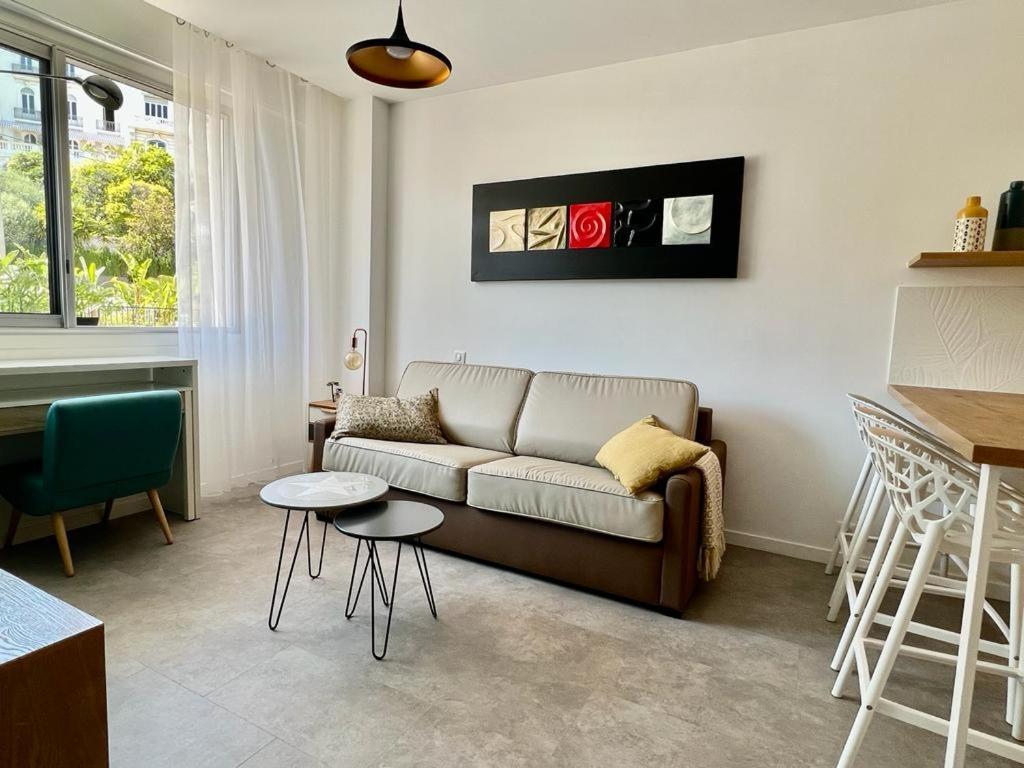 Bd Grosso Apt 4 Prs, 300M Plage, Clim, Parking Nice Exteriör bild